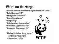A humourous play on the WWL Panda logo