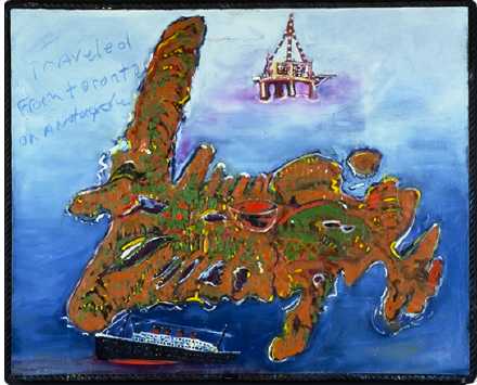 Newfoundland Survival oil on canvas 1997