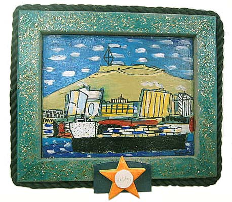 Landscape painting of Halifax, Nova Scotia, Canada
