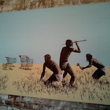 Trolleys - Banksy 2007