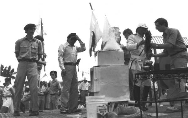 Chögyam Trungpa Rinpoche at Midsummer’s Day Lhasang
