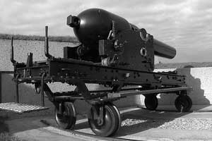 Heavy canon on Citadel Hill