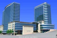Architectural illustration of the proposed Halifax Convention Centre